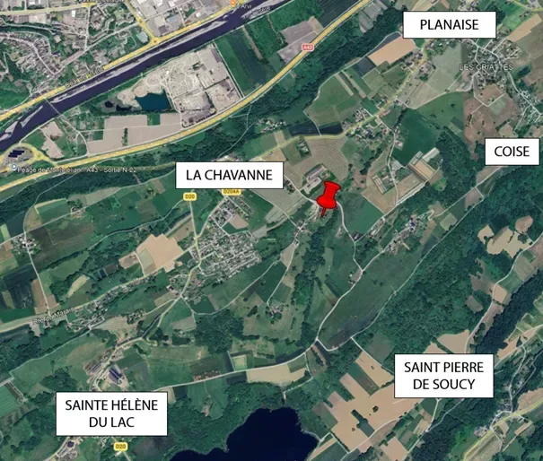 carte combe de savoie